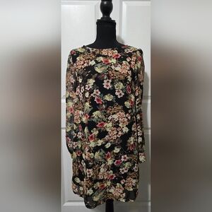 Adara Floral Long Sleeve Dress